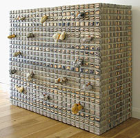 Thirteen drawer chest